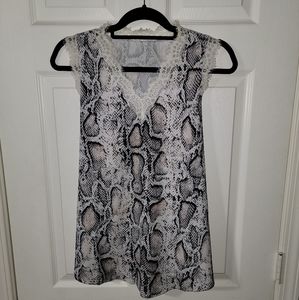 Snake Print Tank